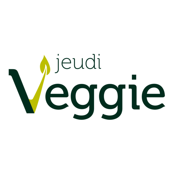 Jeudi Veggie Logo PNG Vector