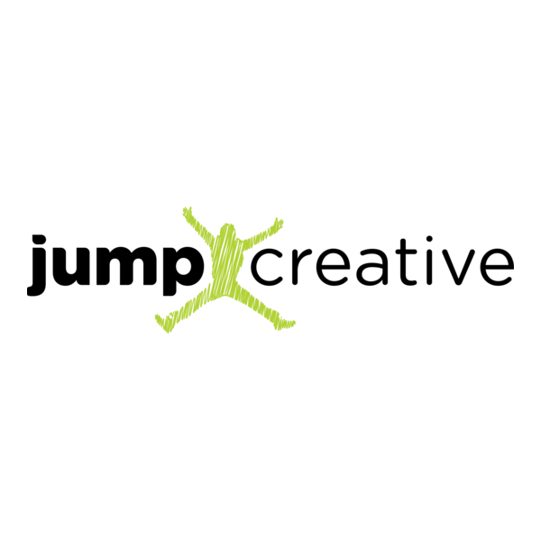 Jump Creative Logo PNG Vector