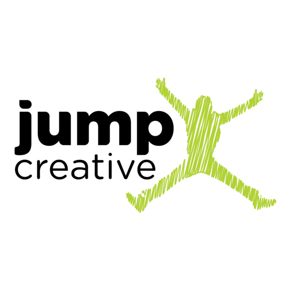 Jump Creative Logo PNG Vector