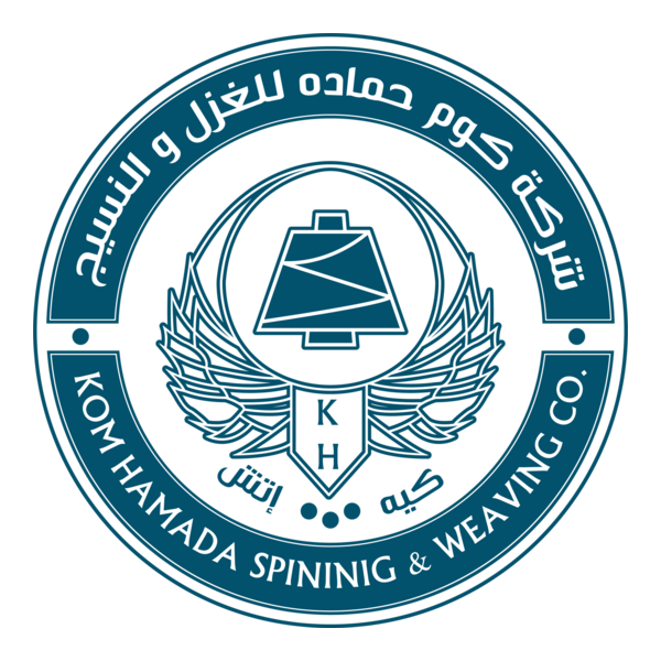 Kom Hamada Spinning & Weaving Logo PNG Vector