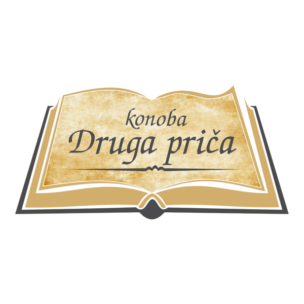 Konoba Druga Priča Logo PNG Vector