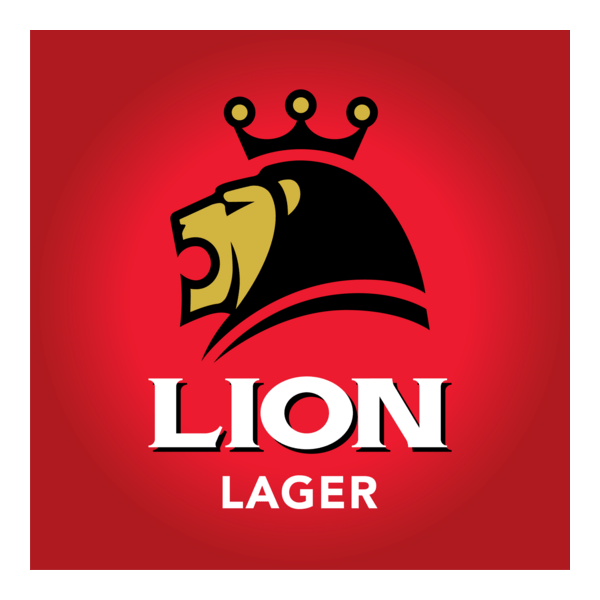 Lion Lager Logo PNG Vector