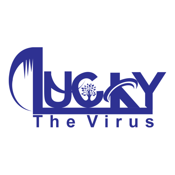 Lucky The Virus Logo PNG Vector