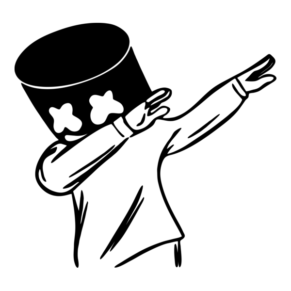 Marshmello Having Logo PNG Vector