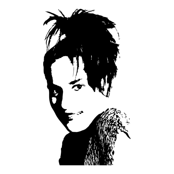 Melania Trump Model First Lady Silhouette Logo PNG Vector