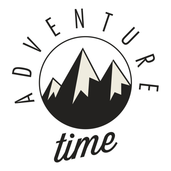 Mountain Adventure Time Logo PNG Vector