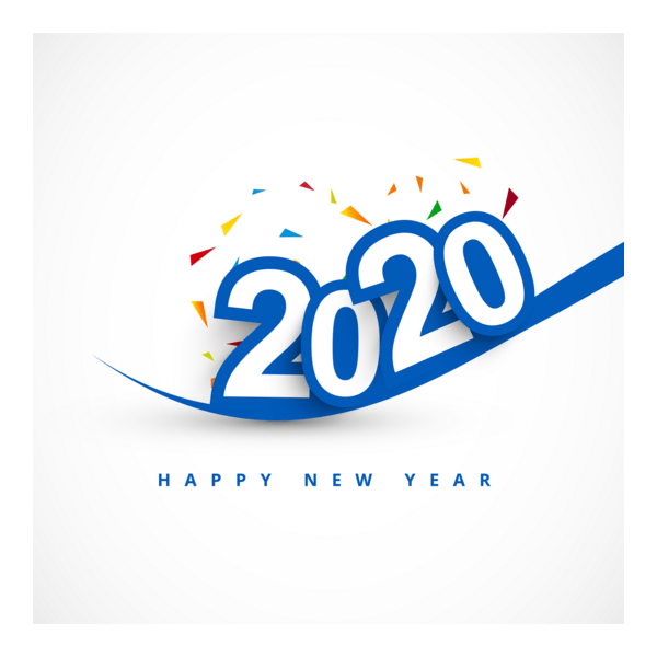 New Year creative 2020 Logo PNG Vector