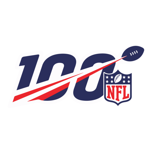 NFL 100 Logo PNG Vector