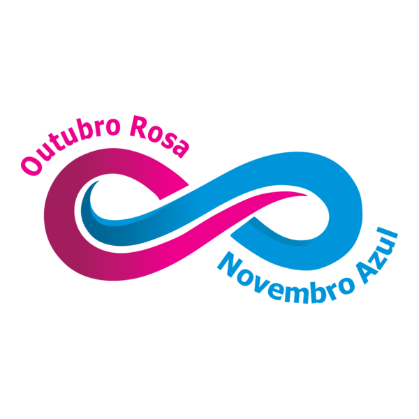 NOVEMBRO AZUL / OUTUBRO ROSA Logo PNG Vector