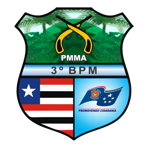 PMMA - 3º BPM Logo PNG Vector