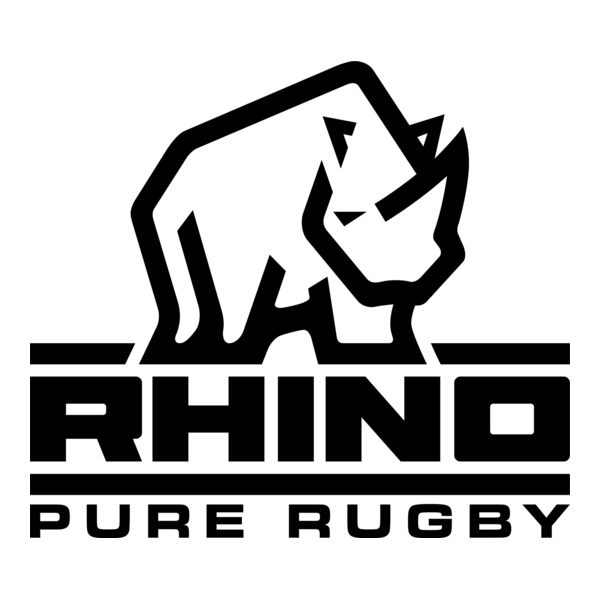 Rhino Pure Rugby Logo PNG Vector