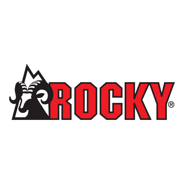 Rocky Shoes and Boots Logo PNG Vector