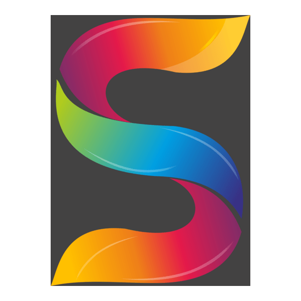 S Alphabet Design Logo PNG Vector
