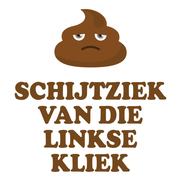 Schijtziek van Linkse Kliek fullcolour Logo PNG Vector