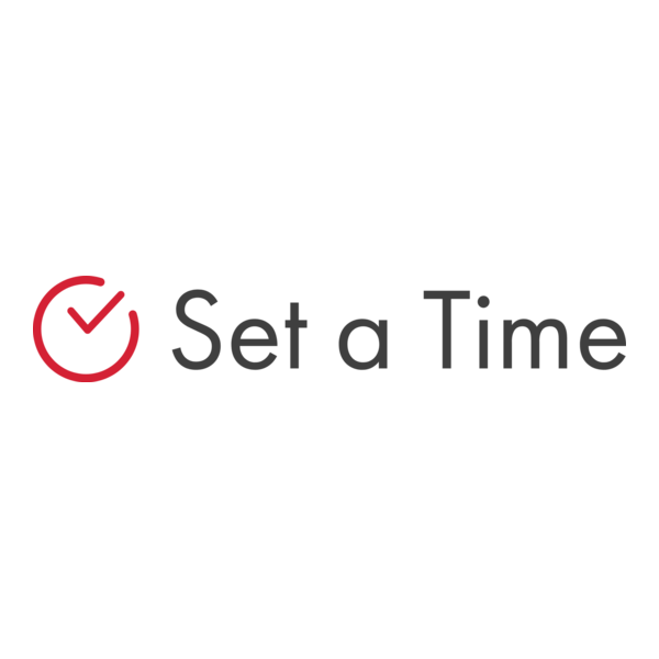 Set a Time Logo PNG Vector