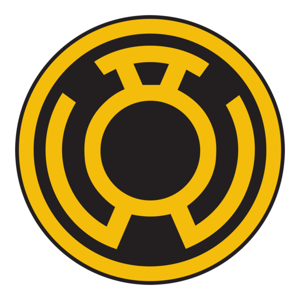 Sinestro Corp - Yellow Lantern Logo PNG Vector