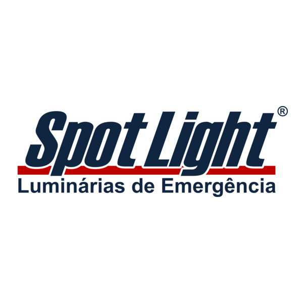 Spot Light Luminárias de Emergência Logo PNG Vector