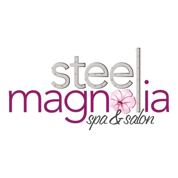 Steel Magnolia Spa & Salon Logo PNG Vector
