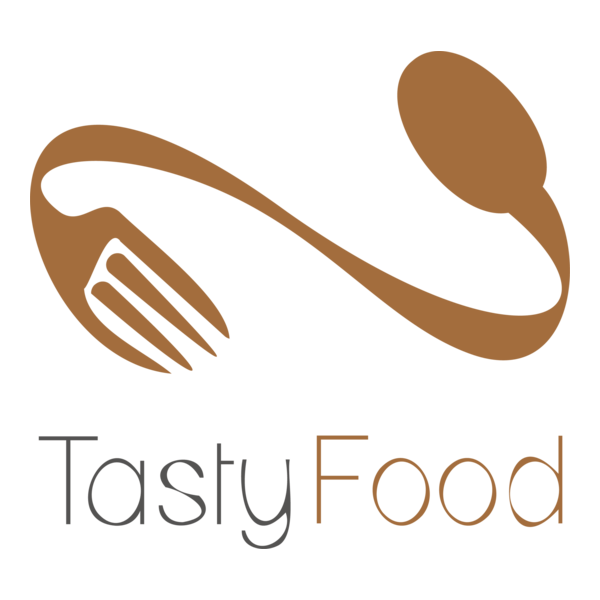 Tasty Food Logo PNG Vector