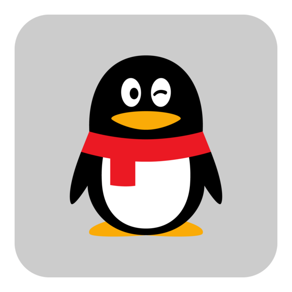 Tencent QQ Messenger Logo PNG Vector
