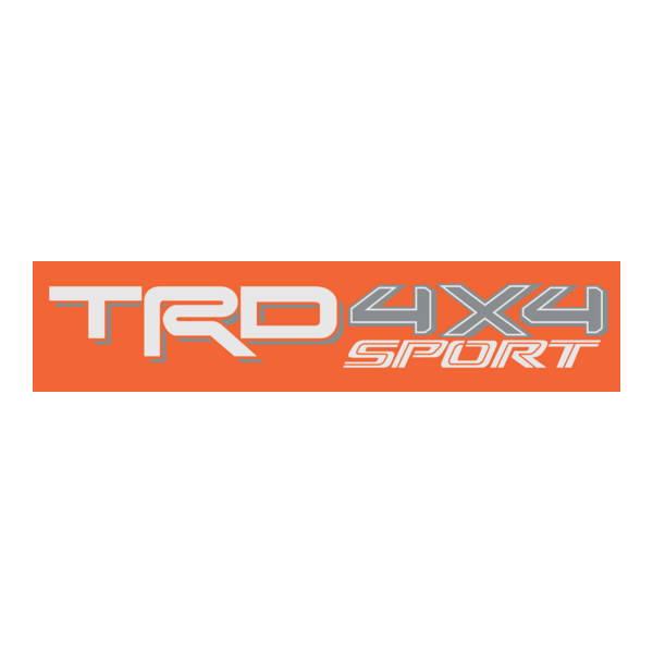 TRD 4X4 SPORT TACOMA Logo PNG Vector