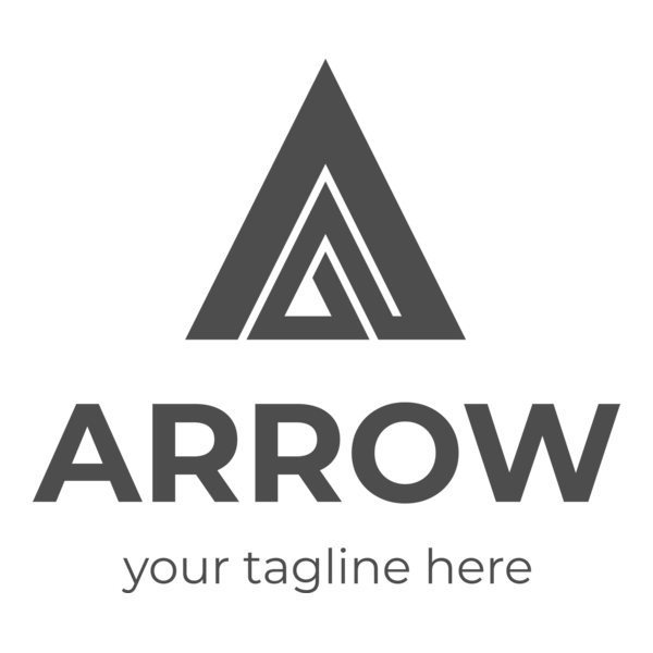 Triangle Arrow Logo PNG Vector
