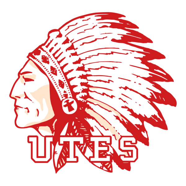 Vintage Utah Utes Logo PNG Vector