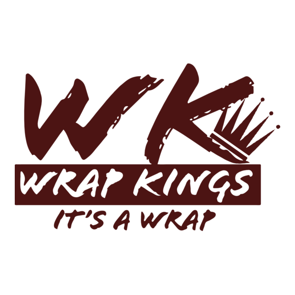 Wrap Kings It's a wrap Logo PNG Vector