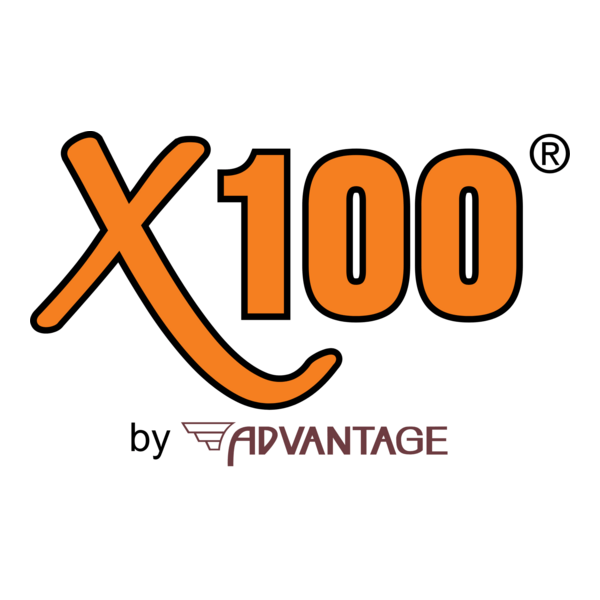 X100 by Advantage Logo PNG Vector