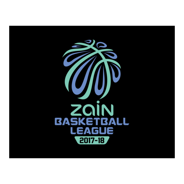 Zain Basketball League Logo PNG Vector