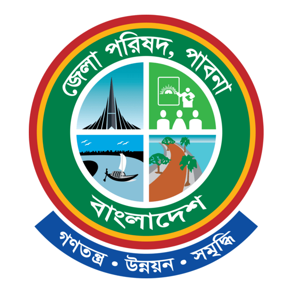 Zela Parishad Pabna Logo PNG Vector