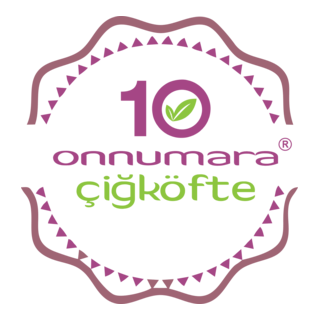 10Numara Çiğ Köfte Logo PNG Vector