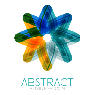 Abstract Business Logo PNG Vector