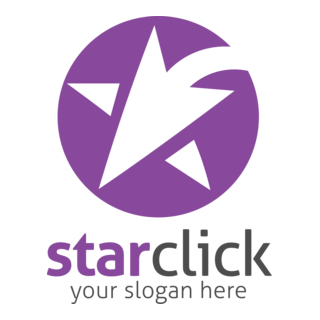 Abstract star Logo PNG Vector