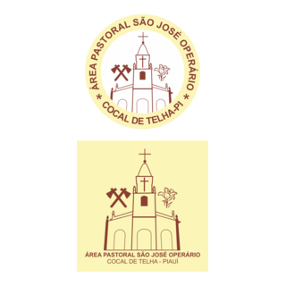 Área Pastoral São José Operário Cocal de Telha PI Logo PNG Vector
