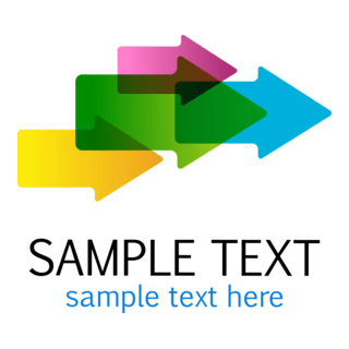 Arrows Logo PNG Vector