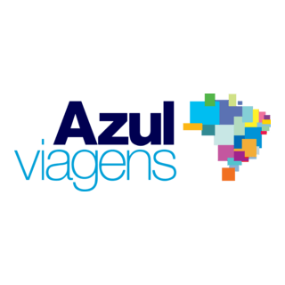 AZUL VIAGENS Logo PNG Vector