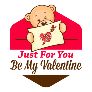Be My Valentine (Valentine's Day) Logo PNG Vector