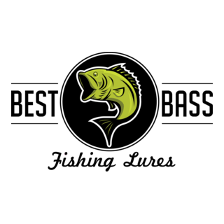 Best Bass Lures Logo PNG Vector
