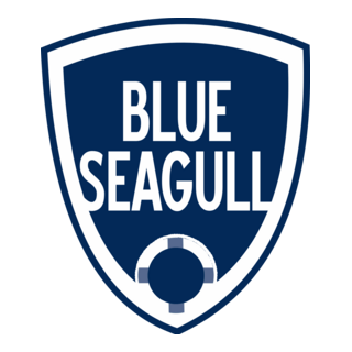 Blue Seagull Logo PNG Vector