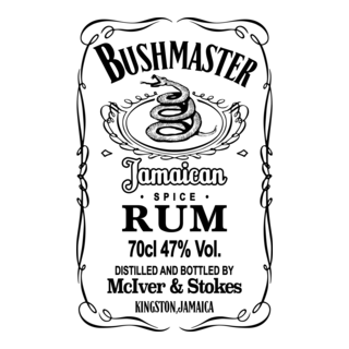 Bushmaster Rum - Netflix - Luke Cage Logo PNG Vector