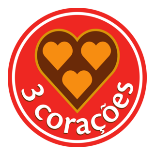 CAFÉ 3 CORAÇÕES Logo PNG Vector