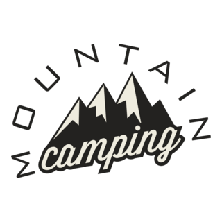 Camping Mountain Logo PNG Vector