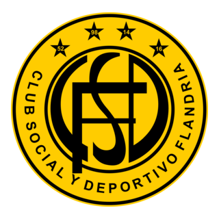 Club Social y Deportivo Flandria Logo PNG Vector