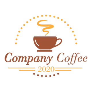 Coffee Modern Logo PNG Vector