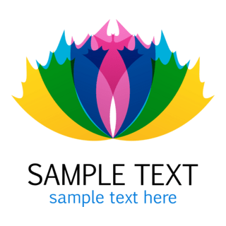 Colorful Shape Logo PNG Vector