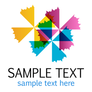 Colorful Shape Logo PNG Vector