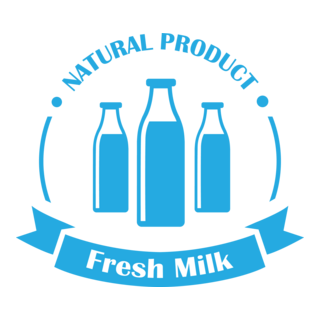 Creative milk Logo PNG Vector