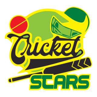 Cricket Star Logo PNG Vector