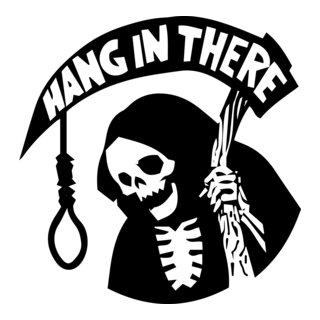 Death - Hang in There Logo PNG Vector